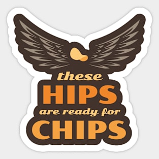 National Potato Chip Day T-Shirt Sticker